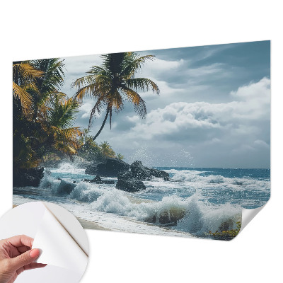 Papier peint panoramique adhésif Exotická pláž