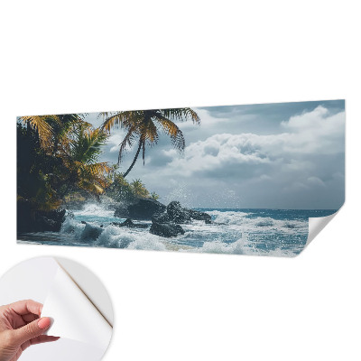 Papier peint panoramique adhésif Exotická pláž