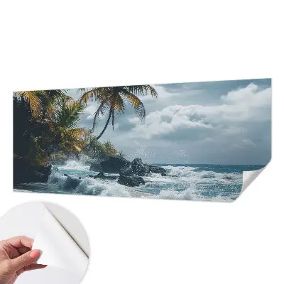 Papier peint photo grand format pour le mur Plage exotique