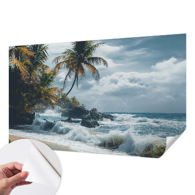 Papier peint panoramique adhésif Exotická pláž