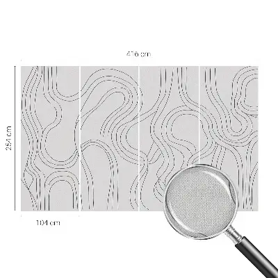 Papier peint photo sur tissu non tissé Gammes biologiques