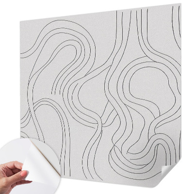 Papier peint photo autocollant Organické linky