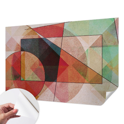 Papier peint chambre adulte cocooning Geometrická abstrakcia