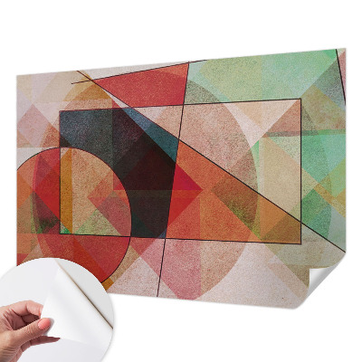 Papier peint chambre adulte cocooning Geometrická abstrakcia