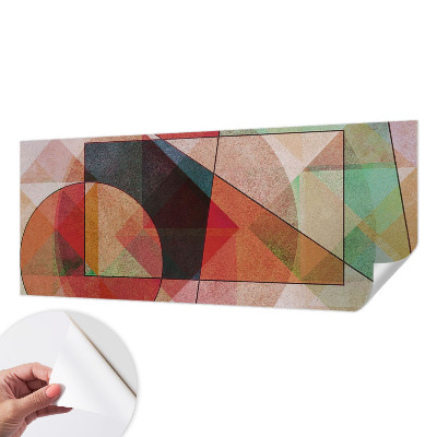 Papier peint chambre adulte cocooning Geometrická abstrakcia