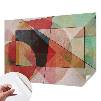 Papier peint chambre adulte cocooning Geometrická abstrakcia