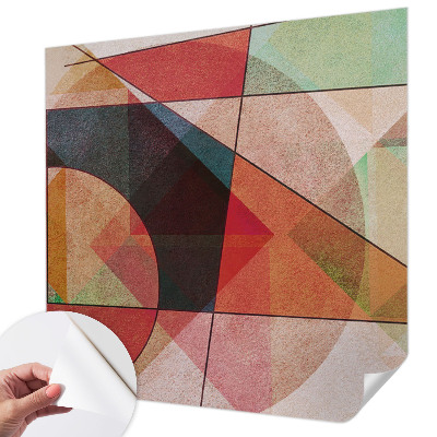 Papier peint chambre adulte cocooning Geometrická abstrakcia