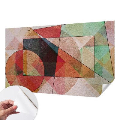 Papier peint chambre adulte cocooning Geometrická abstrakcia
