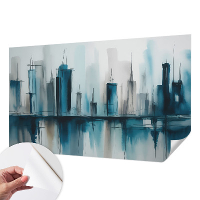 Papier peint tendance chambre adulte Mestské krajiny