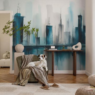 Papier peint tendance chambre adulte Mestské krajiny