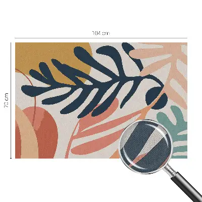 Papier peint intissé Motifs feuillus