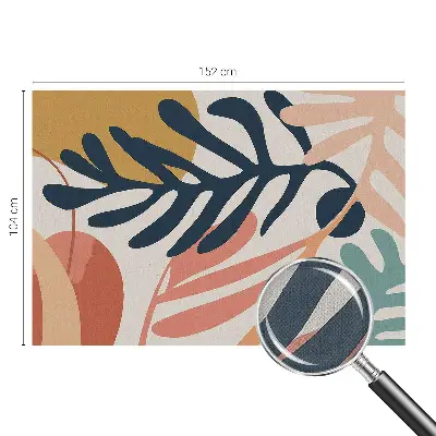Papier peint intissé Motifs feuillus