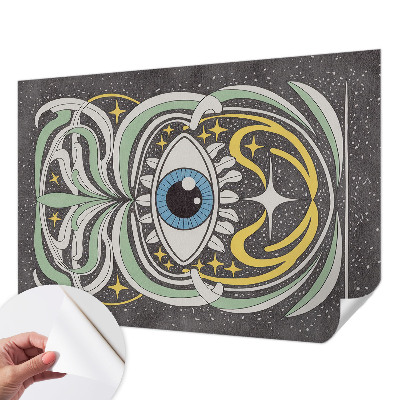 Papier peint chambre parentale Symetrické oko