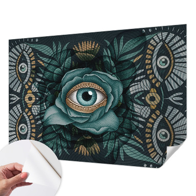 Papier peint chambre ado Kvetinové oko