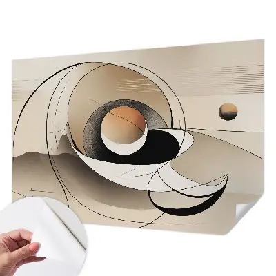 Papier peint photographique intissé Abstraction harmonieuse