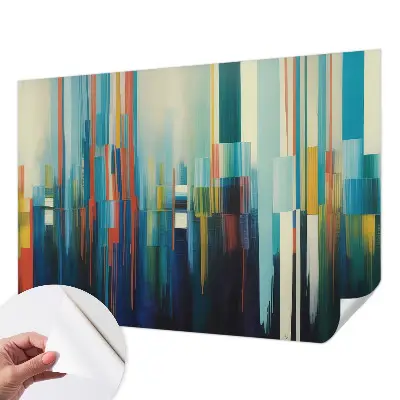 Papier peint photo grand format pour le mur rayures abstraites