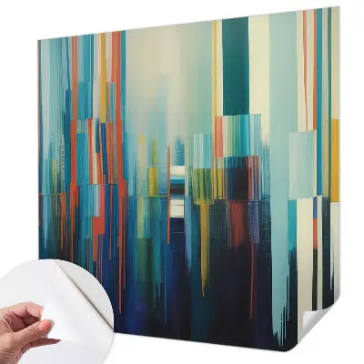 Papier peint photo grand format pour le mur rayures abstraites