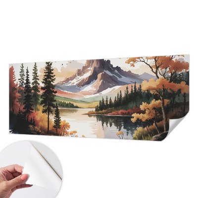 Papier peint tendance chambre adulte Horská jeseň