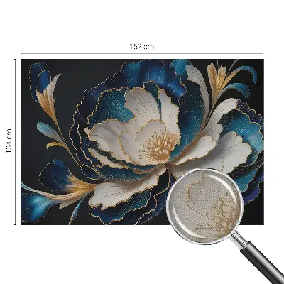 Papier peint photographique sur tissu non tissé Motif floral