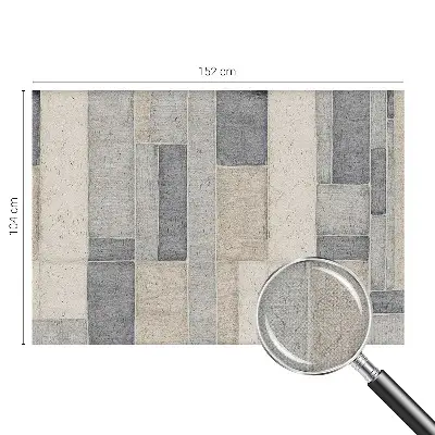 Papier peint intissé Mosaïque géométrique