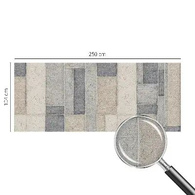 Papier peint intissé Mosaïque géométrique