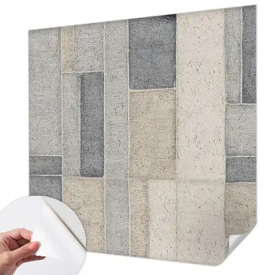 Papier peint intissé Mosaïque géométrique