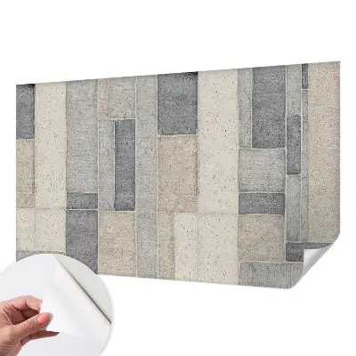 Papier peint intissé Mosaïque géométrique