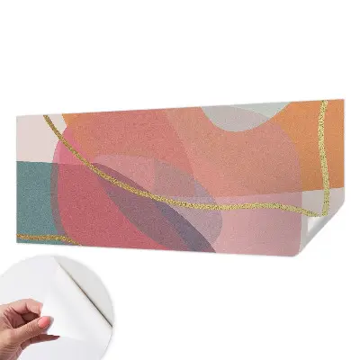 Papier peint photo grand format pour le mur formes colorées