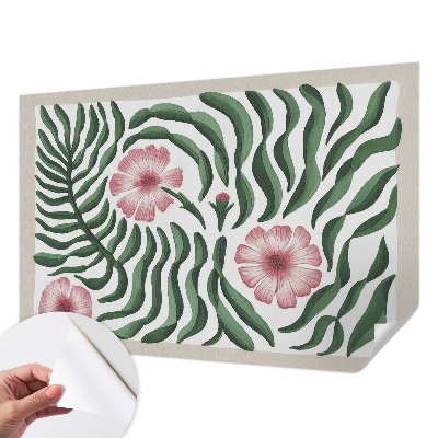 Papier peint photo autocollant Kvety listy