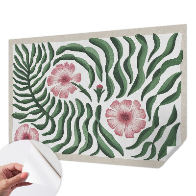 Papier peint photo autocollant Kvety listy