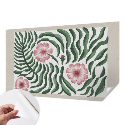 Papier peint photo autocollant Kvety listy
