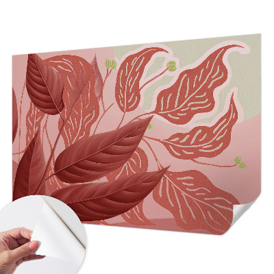 Papier peint chambre parentale Organické listy