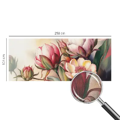 Papier peint intissé imprimé Un bouquet de fleurs