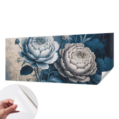 Papier peint tendance chambre adulte Romantické kvety