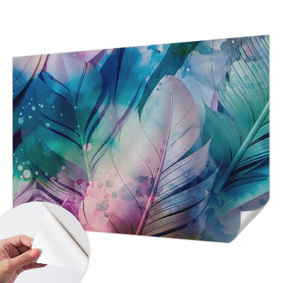 Déco papier peint salon Farebné perie