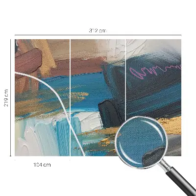 Papier peint photographique intissé Motif abstrait