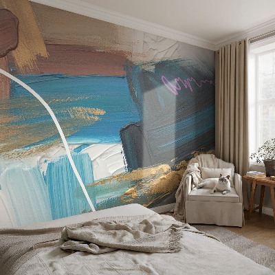 Papier peint chambre adulte cocooning Abstraktný vzor