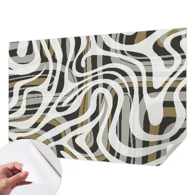 Papier peint photo sur tissu non tissé Lignes abstraites