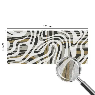 Papier peint photo sur tissu non tissé Lignes abstraites