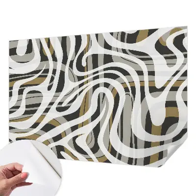 Papier peint photo sur tissu non tissé Lignes abstraites
