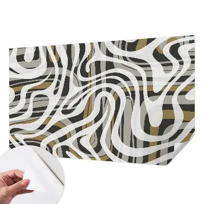 Papier peint photo sur tissu non tissé Lignes abstraites
