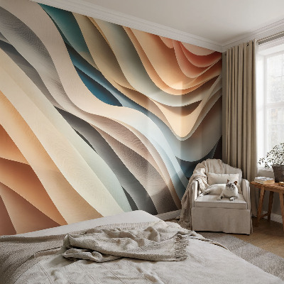 Papier peint chambre parentale Vlnité tvary