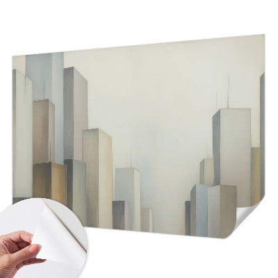 Papier peint chambre ado Mestské mrakodrapy