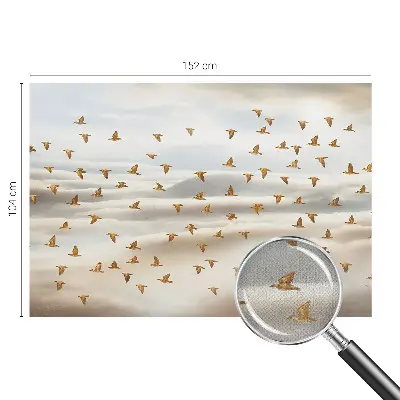 Papier peint photo sur tissu non tissé Oiseaux en vol