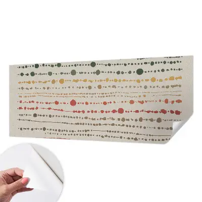 Papier peint photo imprimé sur tissu non tissé Points colorés
