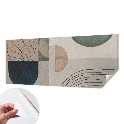 Papier peint tendance chambre adulte Geometrické tvary