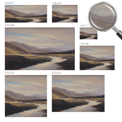 Papier peint panoramique adhésif Prirodzený pokoj