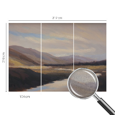 Papier peint panoramique adhésif Prirodzený pokoj