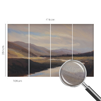 Papier peint panoramique adhésif Prirodzený pokoj