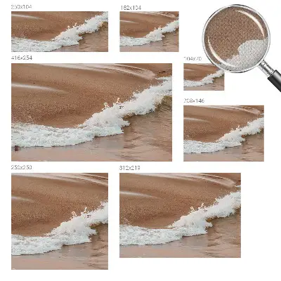 Papier peint photographique sur tissu non tissé Brise de mer